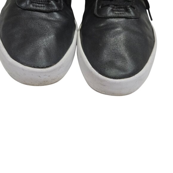 Creative Recreation Mens High-Top Black Leather Sneakers Size 11 Medium - Picture 4 of 9